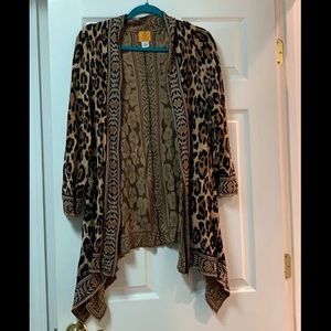 Ruby R.D. Leopard Print Cardigan